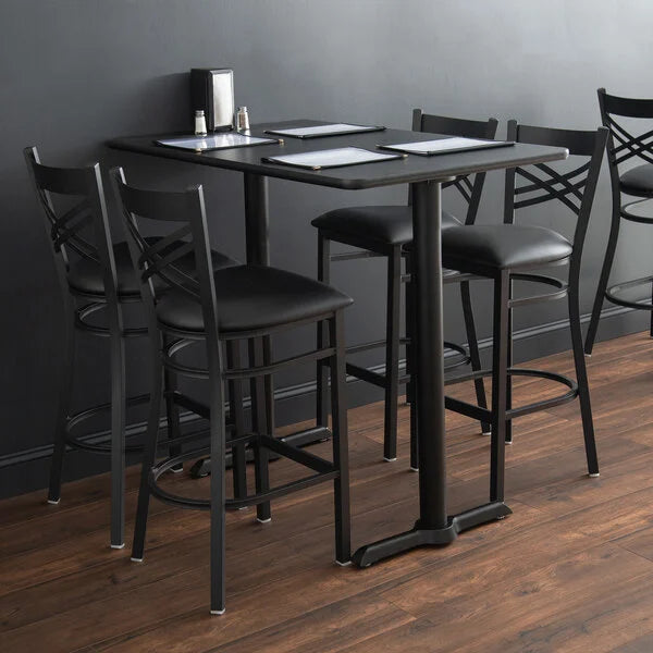 Bar Height Table End Column