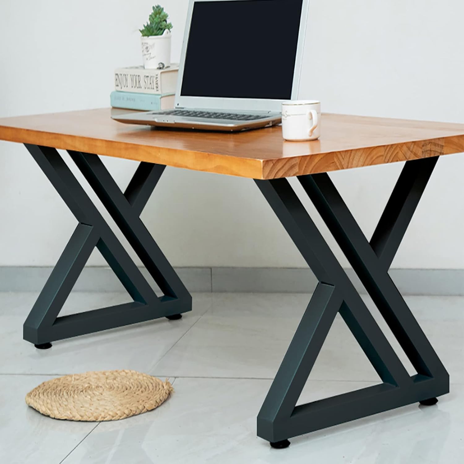 Trapezoid Desktop Legs 28" Tall