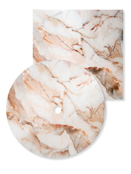 Burnt Marble Table Tops