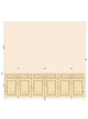 #1 Triple Base Cabinet Set
