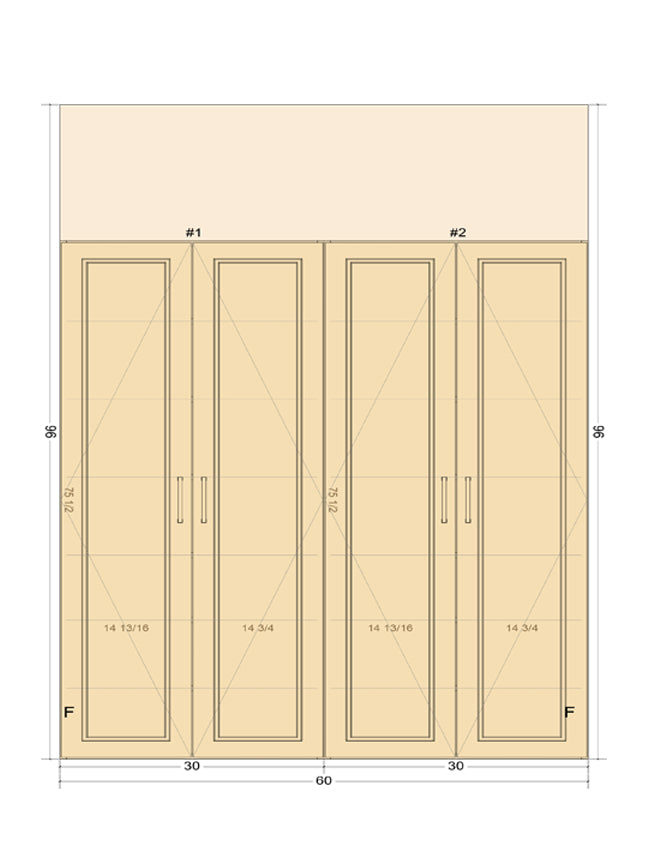 #3 Duel Tower Cabinet Set