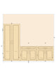 #6 Duel Base + Tower Cabinet Set