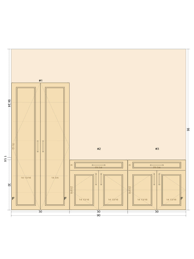 #6 Duel Base + Tower Cabinet Set