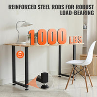 Rectangle Desktop Legs 28" Tall