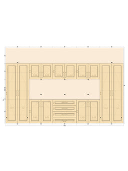 #9 Deluxe Cabinet Set