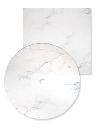 Coffee Stain Marble Table Tops