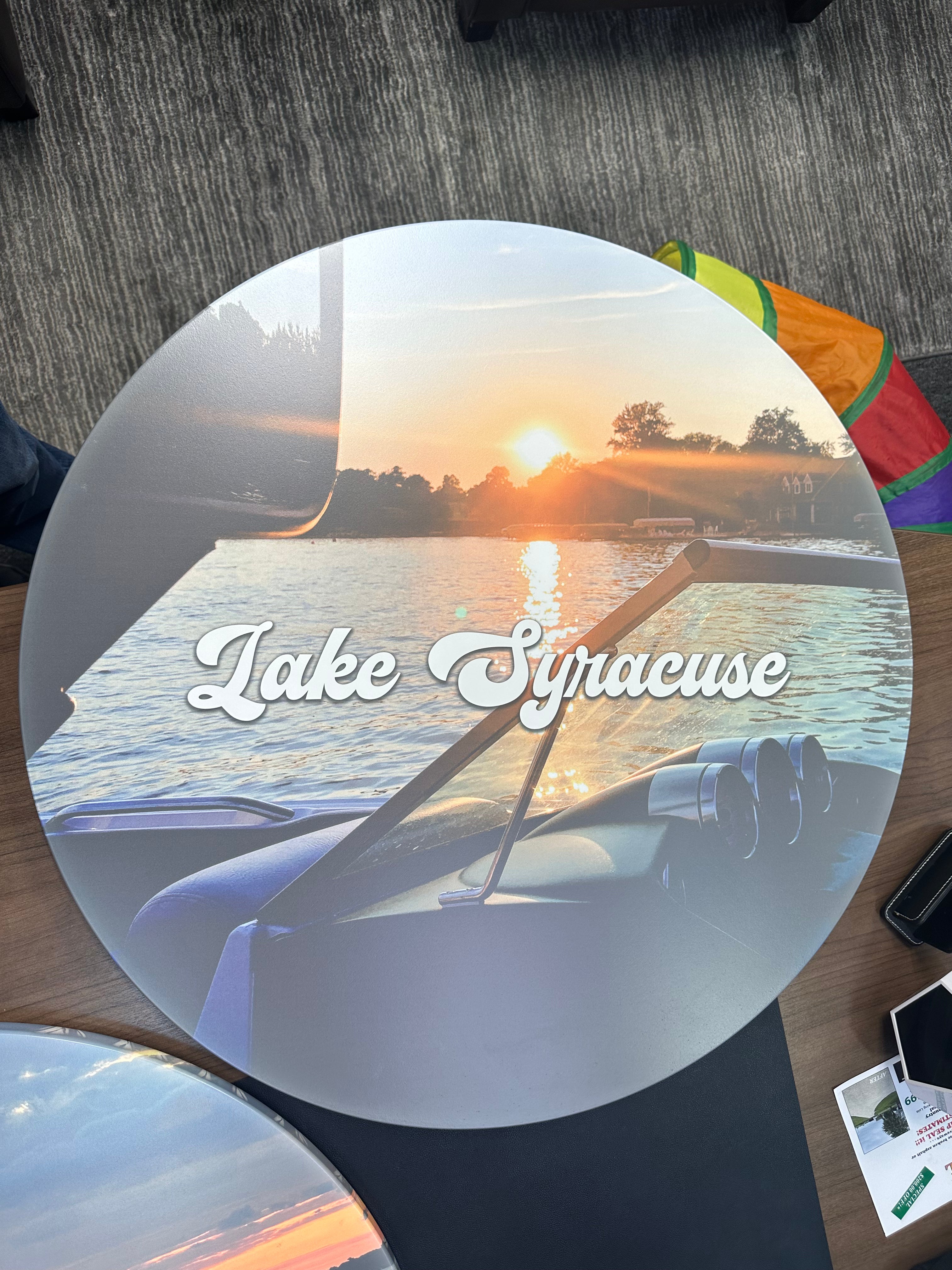 Custom Graphic Table Tops