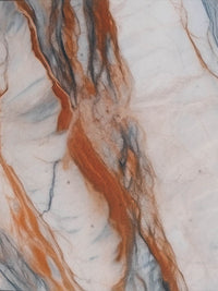 Orange Marble Streak Table Tops