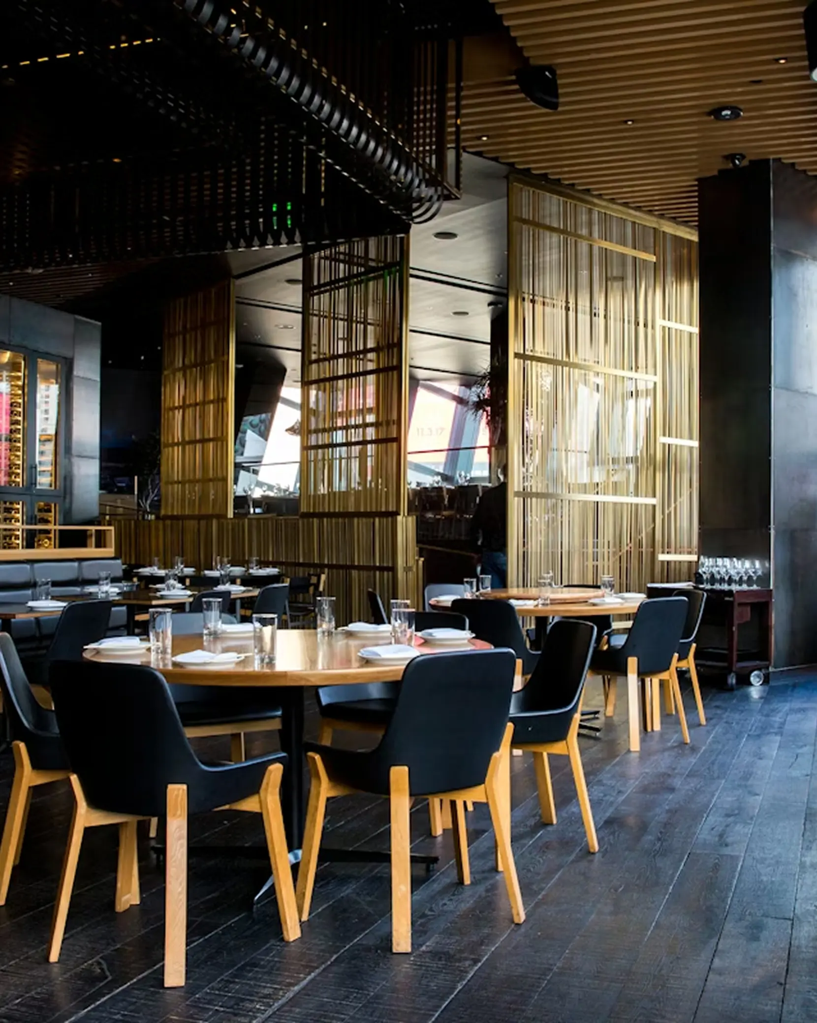 Restaurants and hospitality spaces