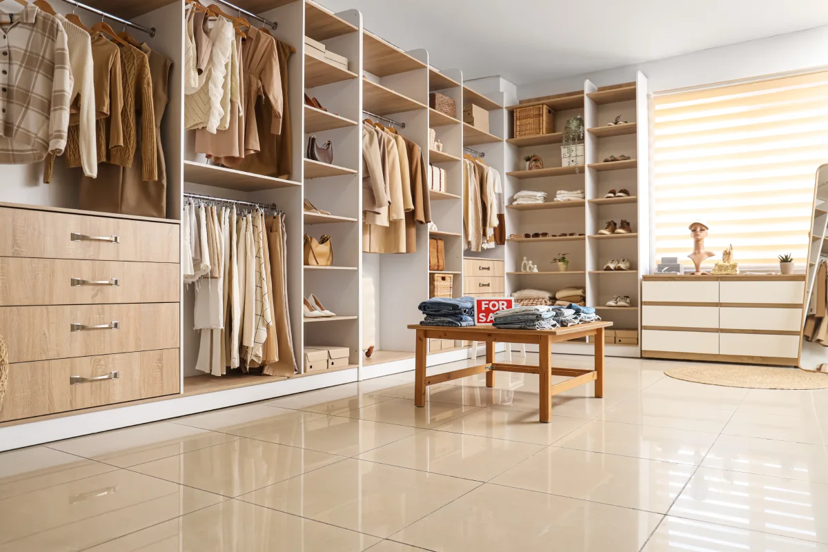 Merchandising Risers and Shelving Surfaces