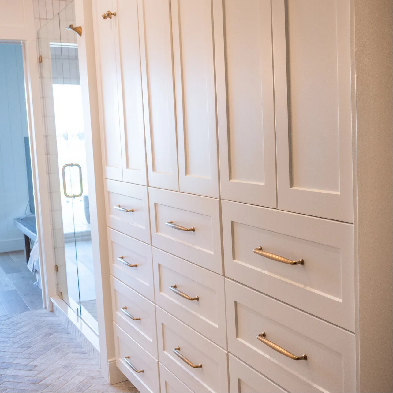 Powder-Coated Wood Construction