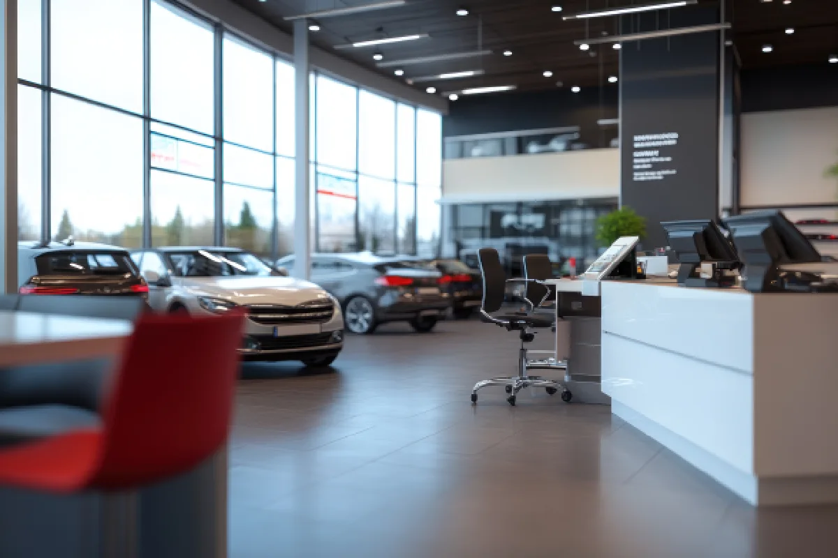 Service Department Counters Built for Heavy Use
