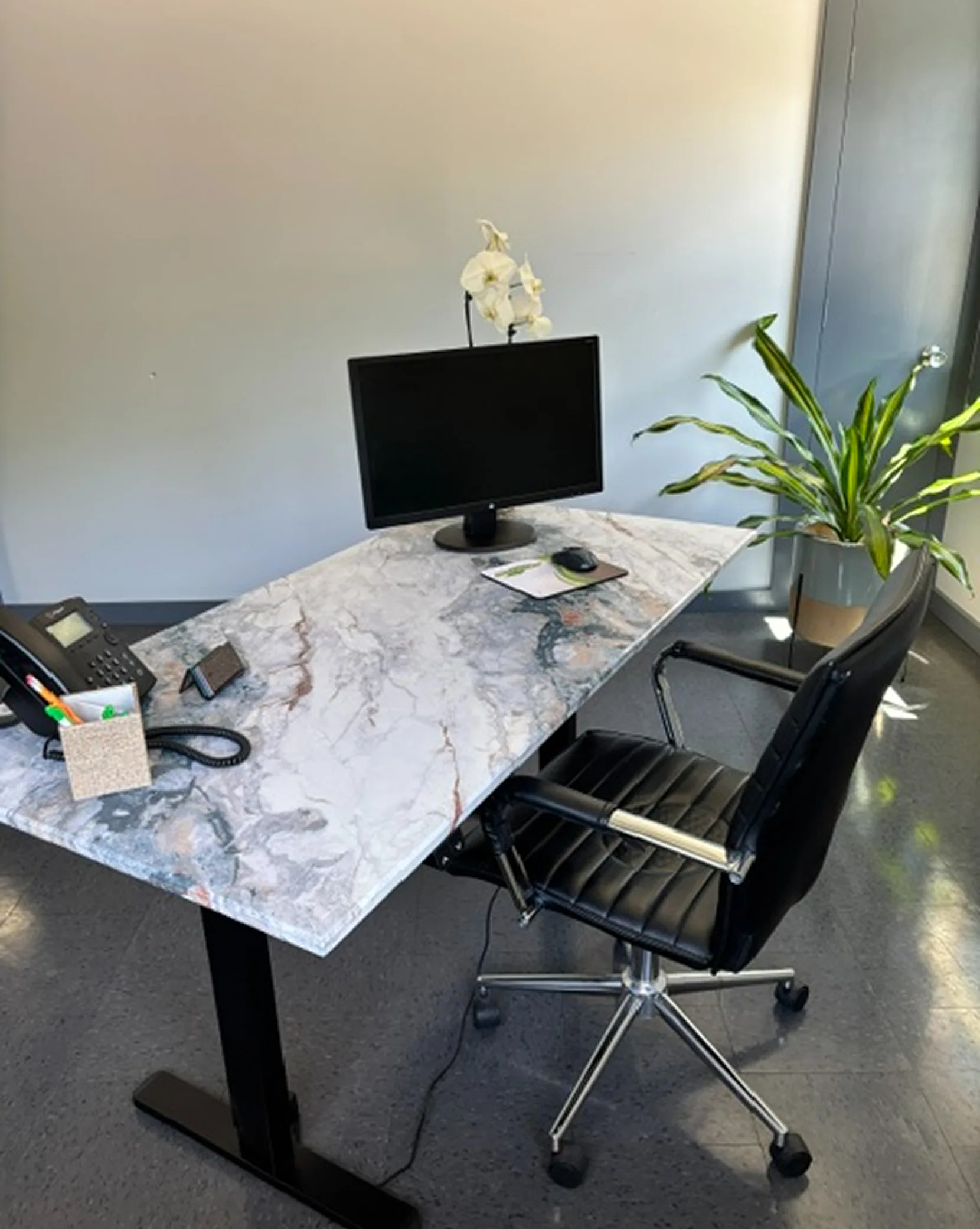 Powder-Coated Desk Tops and Work Surfaces