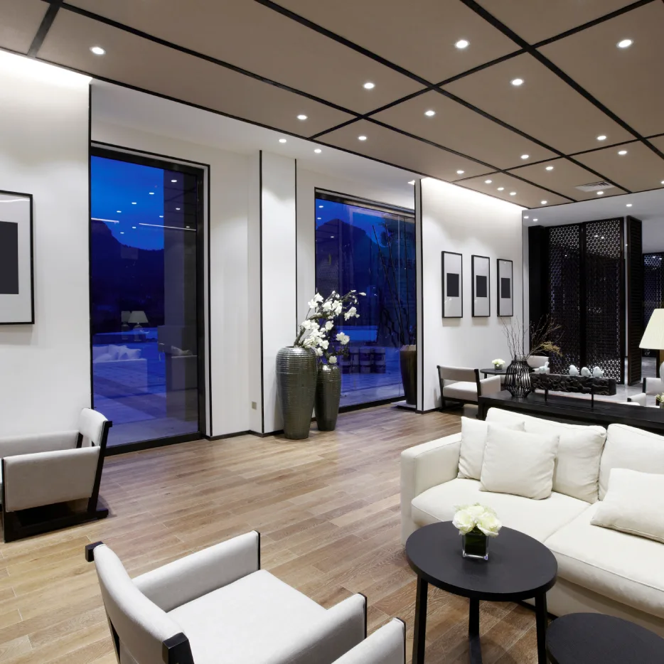 Locker Rooms and Lounge Areas