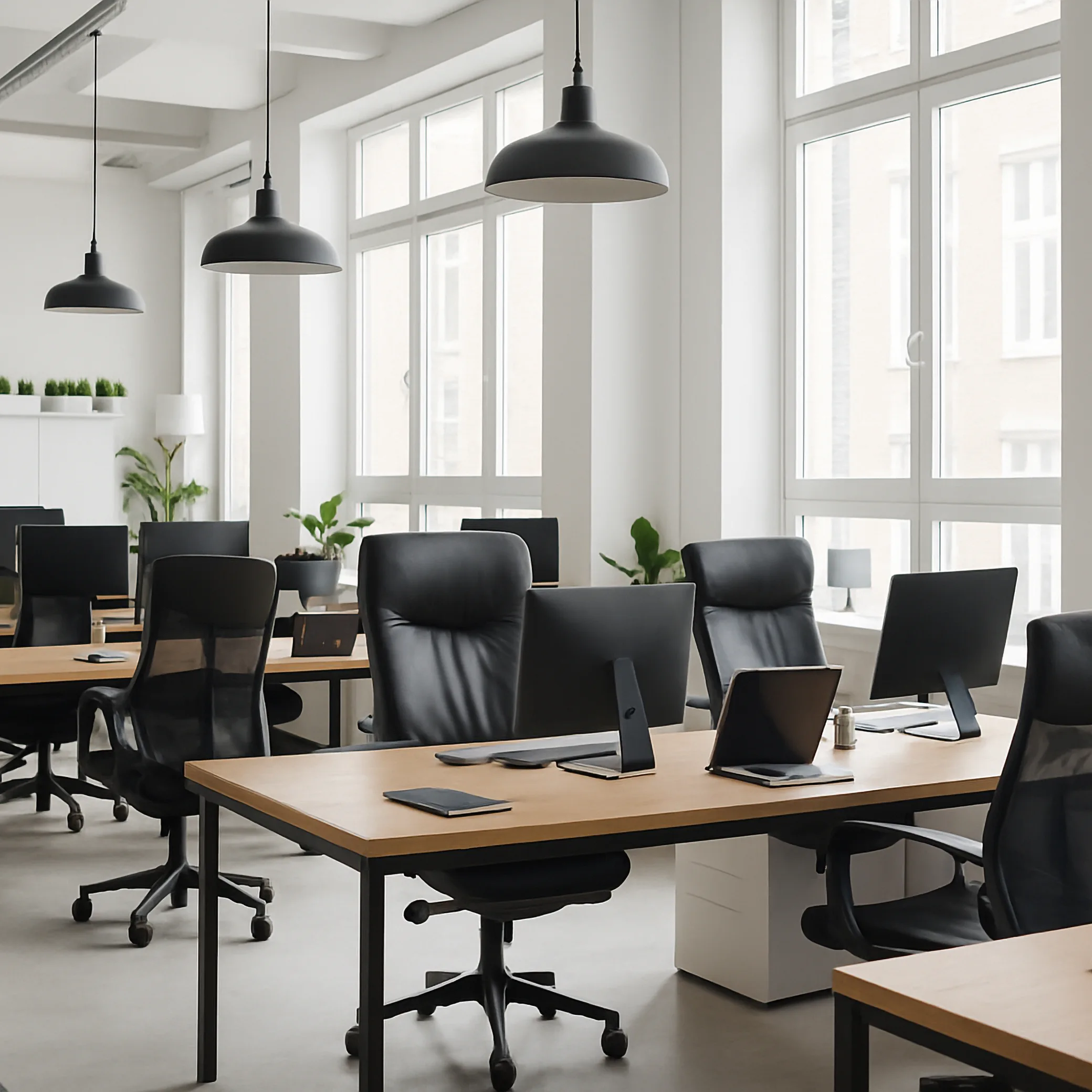 Multi-Tenant Office Work Surfaces