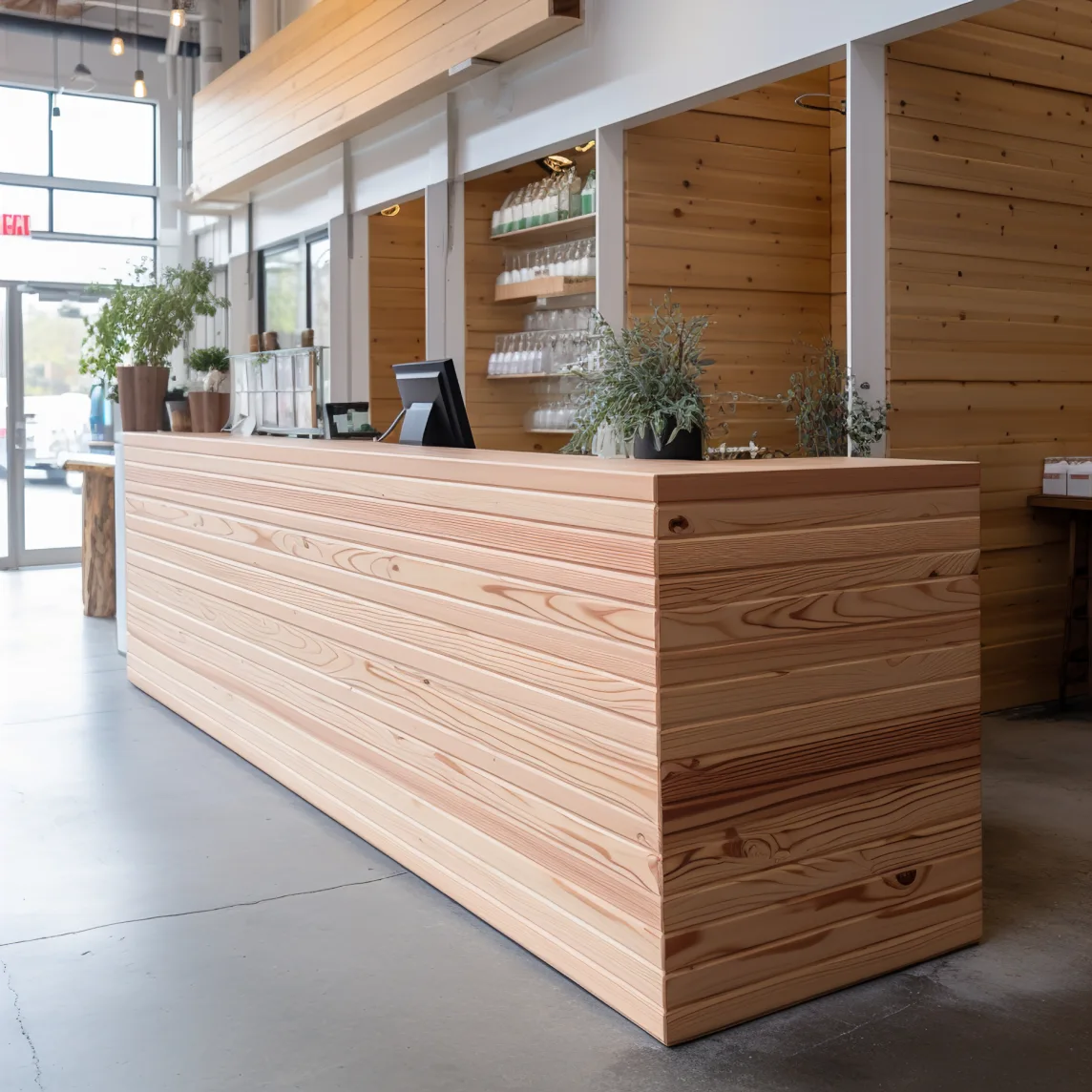 Leasing Office Reception Counters