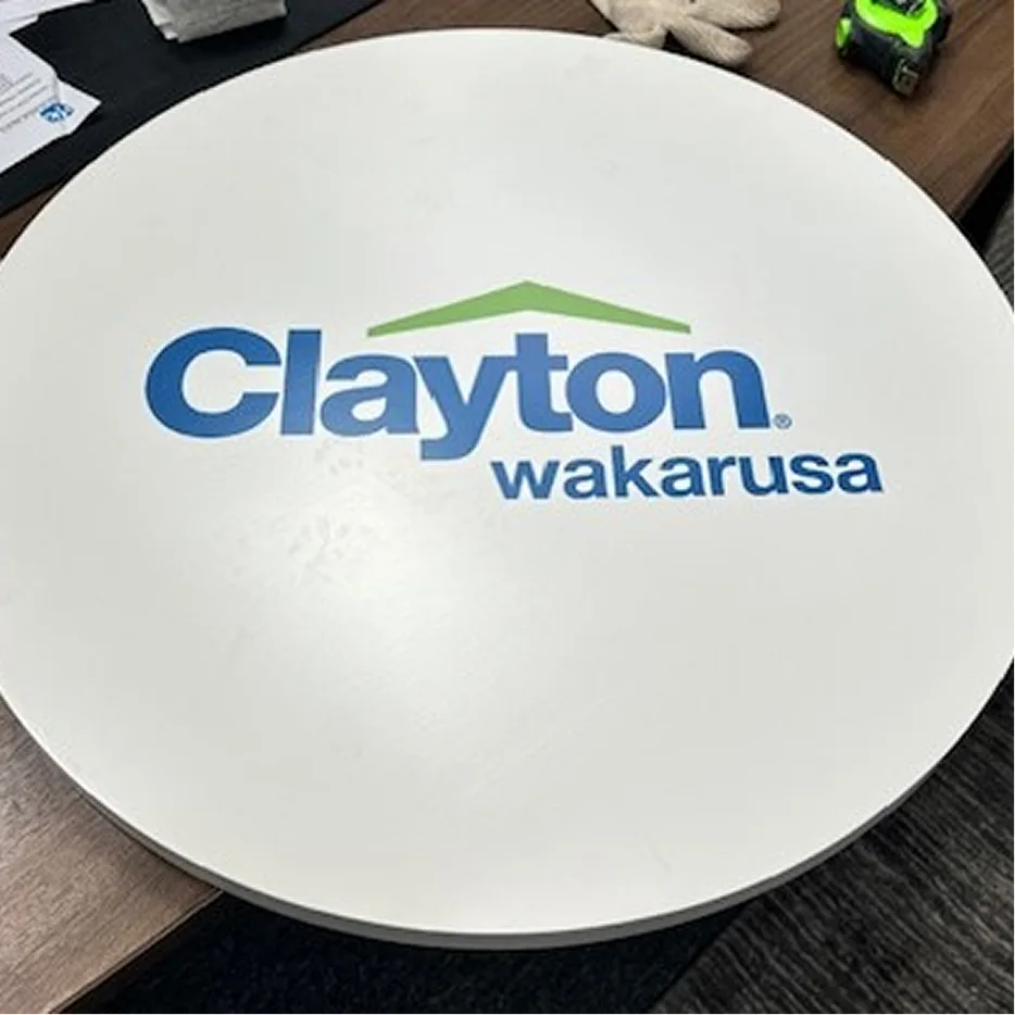 Custom Table Tops with Full Color Graphics