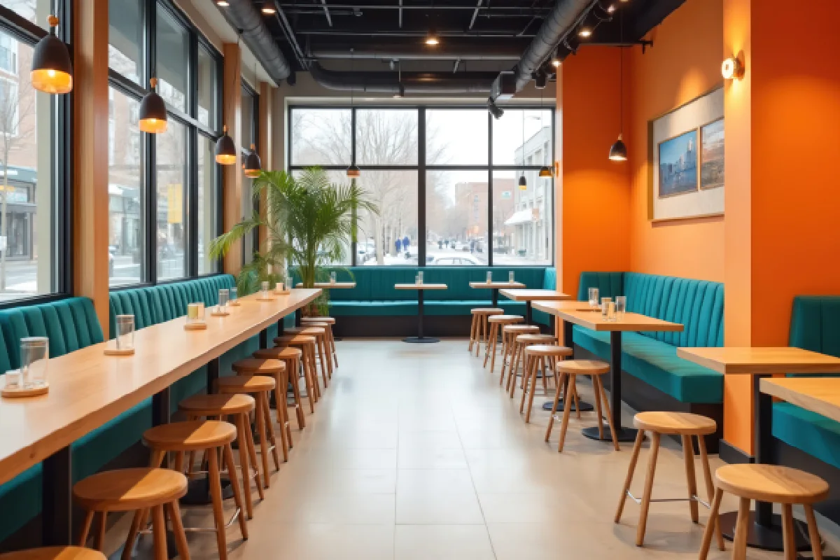 Window Counters and Bar Seating