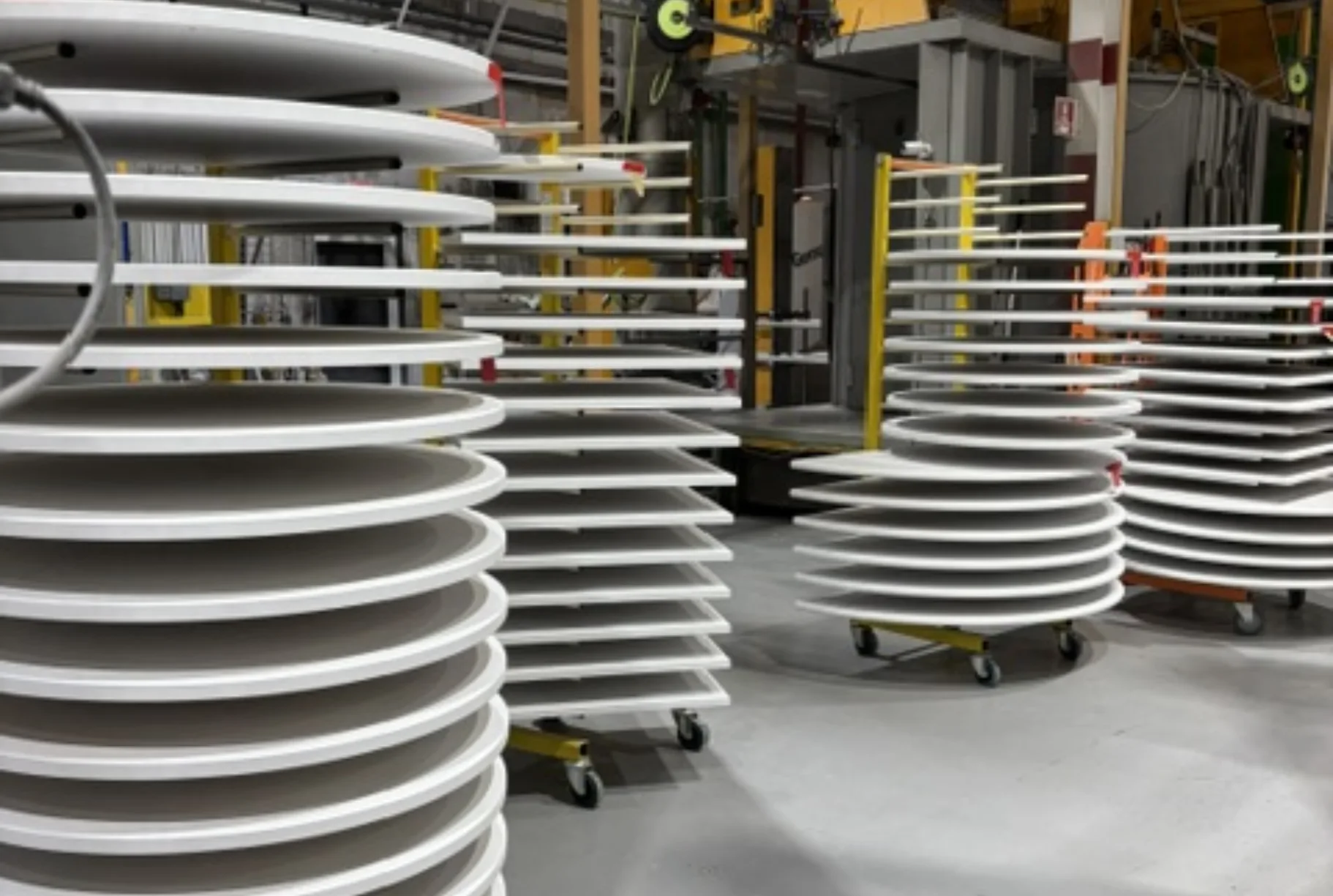 Powder-Coated Work Surfaces