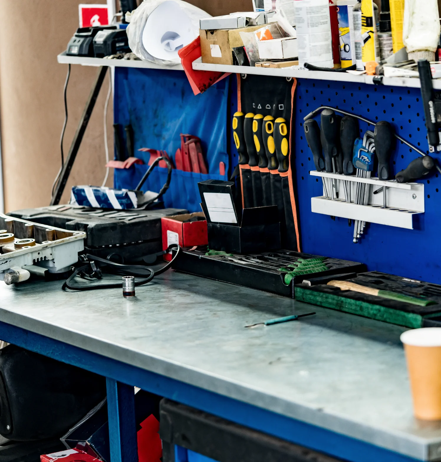 Heavy-Duty Workbench Surfaces