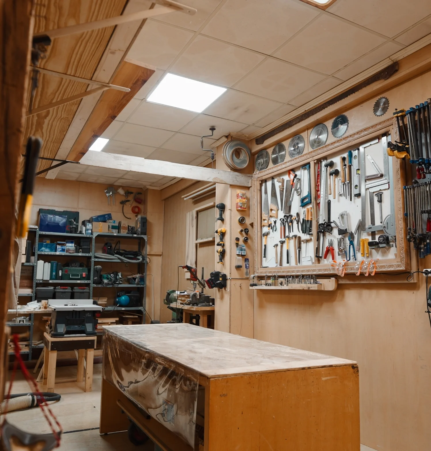 Tool and Hobby Station Countertops