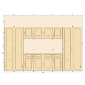 #8 Complete Cabinet Set