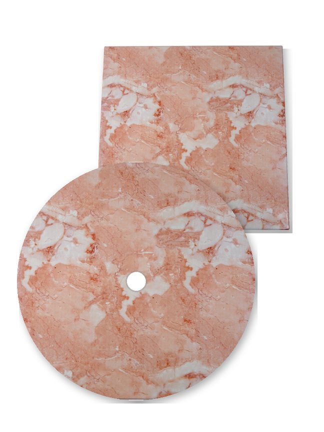 Coral Marble Table Tops